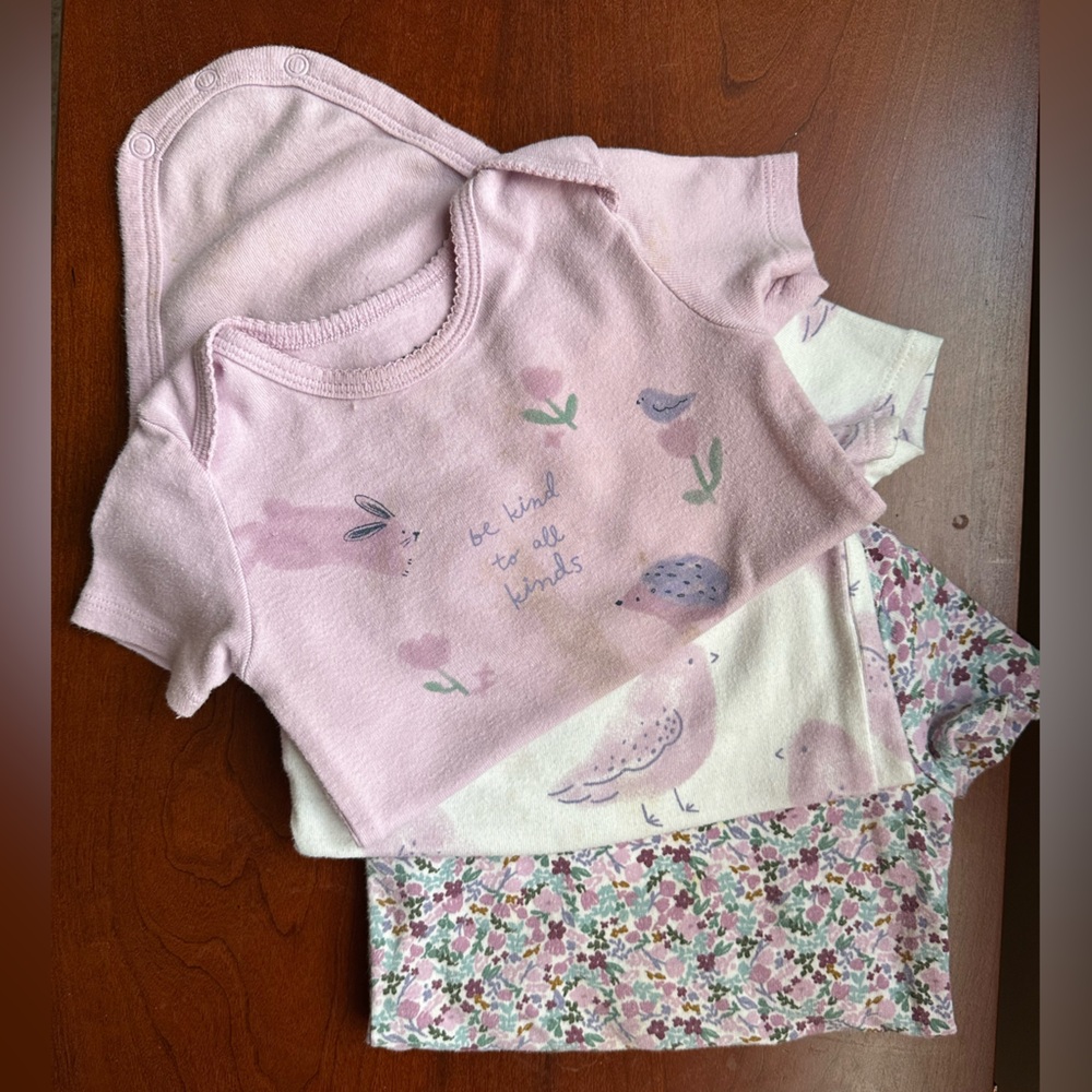 Bundle of 3 Carter’s onesies, 18 months